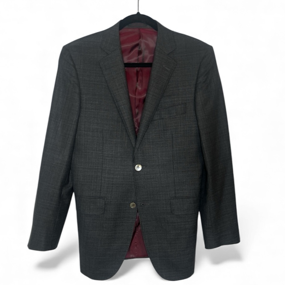 Sophisticated Charcoal Blazer For Men